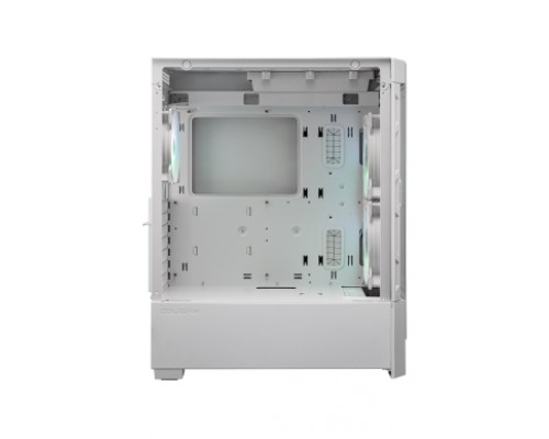 Корпус Cougar Airface RGB White, 2х140mm + 1x120mm ARGB Fan, ARGB Fan Hub, без БП, белый, ATX