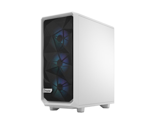 Корпус Fractal Design Meshify 2 Compact RGB White TG Clear Tint / FD-C-MES2C-08