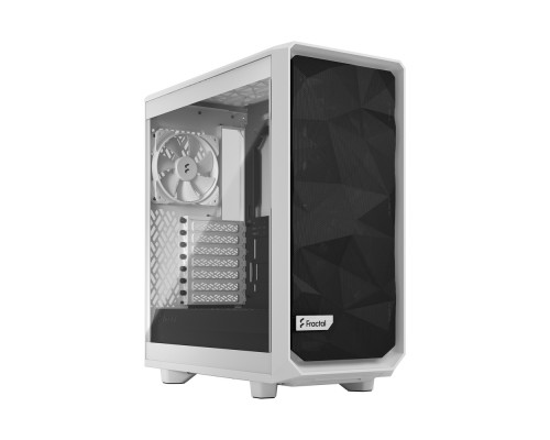 Корпус Fractal Design Meshify 2 Compact Lite White TG Clear / FD-C-MEL2C-04