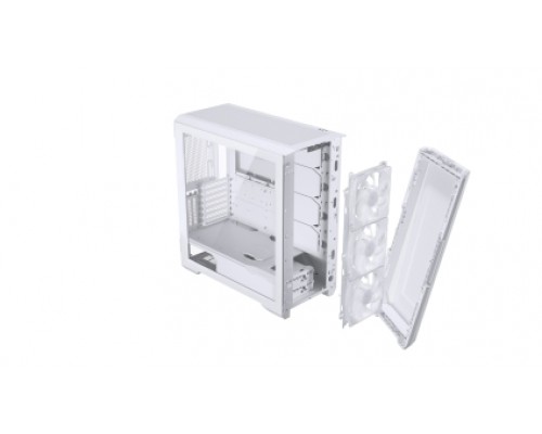 Корпус PHANTEKS Eclipse G500A, Matte White, 3х 140mm ARGB Fan, Tempered Glass, Mid-Tower / PH-EC500GA_DMW01A_RU