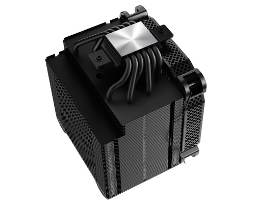 Кулер JONSBO HX6250 LGA2011/1700/1200/115X/AM4 (8шт/кор, TDP 250W, PWM, 140mm Black Fan, 6 тепловых трубок, медная база, 4-pin) Retail