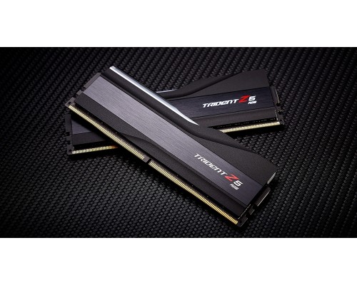 Модуль памяти DDR5 G.SKILL TRIDENT Z5 RGB 32GB (2x16GB) 6000MHz CL36 (36-36-36-96) 1.35V / F5-6000J3636F16GX2-TZ5RK / Black