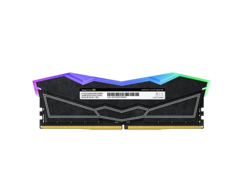 Модуль памяти DDR5 TEAMGROUP T-Force Delta RGB 32GB (2x16GB) 6400MHz CL40 (40-40-40-84) 1.35V / FF3D532G6400HC40BDC01 / Black