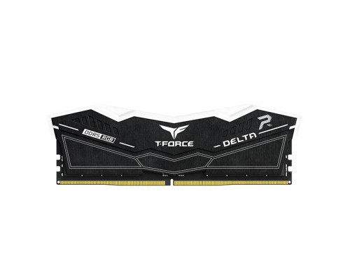 Модуль памяти DDR5 TEAMGROUP T-Force Delta RGB 32GB (2x16GB) 6400MHz CL40 (40-40-40-84) 1.35V / FF3D532G6400HC40BDC01 / Black