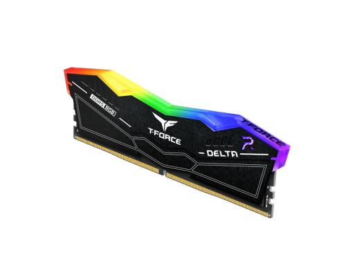 Модуль памяти DDR5 TEAMGROUP T-Force Delta RGB 32GB (2x16GB) 6400MHz CL40 (40-40-40-84) 1.35V / FF3D532G6400HC40BDC01 / Black