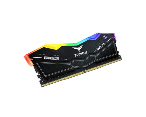 Модуль памяти DDR5 TEAMGROUP T-Force Delta RGB 32GB (2x16GB) 6400MHz CL40 (40-40-40-84) 1.35V / FF3D532G6400HC40BDC01 / Black