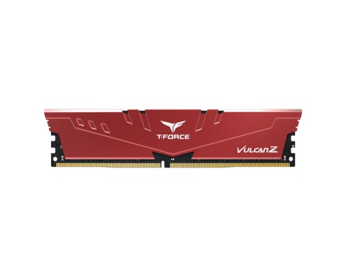 Модуль памяти DDR4 TEAMGROUP T-Force Vulcan Z 32GB (2x16GB) 3200MHz CL16 (16-20-20-40) 1.35V / TLZRD432G3200HC16FDC01 / Red