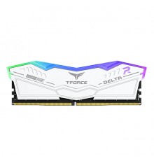 Модуль памяти DDR5 TEAMGROUP T-Force Delta RGB 32GB (2x16GB) 5600MHz CL36 (36-36-36-76) 1.2V / FF4D532G5600HC36BDC01 / White                                                                                                                              