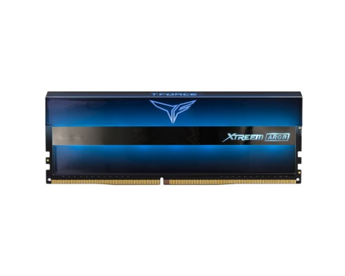 Модуль памяти DDR4 TEAMGROUP T-Force Xtreem ARGB 64GB (2x32GB) 3600MHz CL18 (18-22-22-42) 1.35V / TF10D464G3600HC18JDC01 / Black