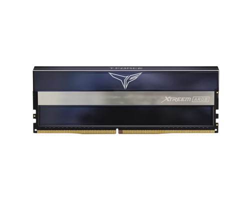 Модуль памяти DDR4 TEAMGROUP T-Force Xtreem ARGB 64GB (2x32GB) 3600MHz CL18 (18-22-22-42) 1.35V / TF10D464G3600HC18JDC01 / Black