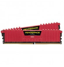 Модуль памяти DDR4 Corsair Vengeance LPX 8Gb (2x4Gb) 2666MHz CL16 (16-18-18-35) 1.2V / CMK8GX4M2A2666C16R / Red                                                                                                                                           