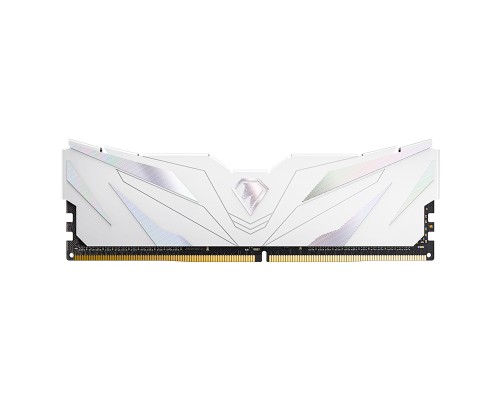 Модуль памяти DDR4 Netac Shadow II 16GB (2x8GB) 3200MHz CL16 1.35V / NTSWD4P32DP-16W / White / with radiator