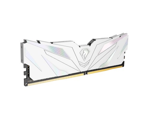 Модуль памяти DDR4 Netac Shadow II 8GB 3200MHz CL16 1.35V / NTSWD4P32SP-08W / White / with radiator