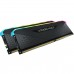 Модуль памяти DDR4 Corsair Vengeance RGB RS 16Gb (2x8Gb) 3600Mhz CL18 (18-22-22-42) 1.35V / CMG16GX4M2D3600C18 / Black