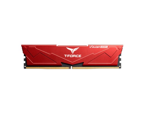 Модуль памяти DDR5 TEAMGROUP T-Force Vulcan 32GB (2x16GB) 5600MHz CL32 (32-36-36-76) 1.2V / FLRD532G5600HC32DC01 / Red