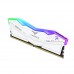 Модуль памяти DDR5 TEAMGROUP T-Force Delta RGB 32GB (2x16GB) 7000MHz CL34 (34-42-42-84) 1.4V / FF4D532G7000HC34ADC01 / White