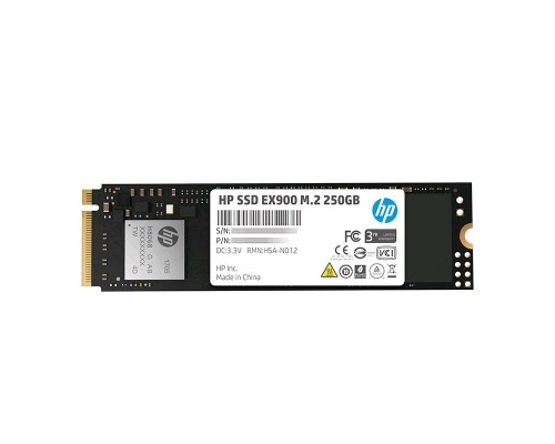 Накопитель SSD HP M.2 2280 NVMe PCIe EX900 250GB (Heat sink) 2YY43AA