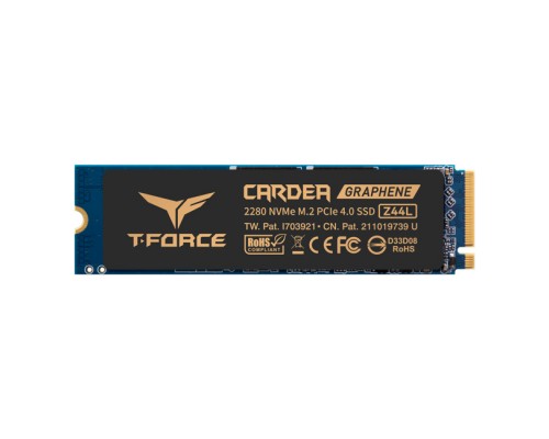 Накопитель SSD M.2 PCIe TEAMGROUP T-FORCE CARDEA Z44L 500GB Graphene HS / TM8FPL500G0C127