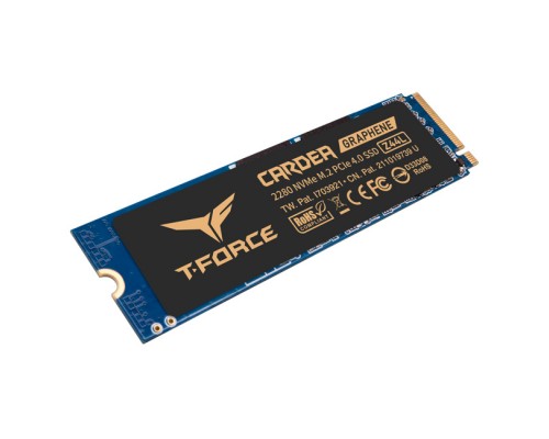 Накопитель SSD M.2 PCIe TEAMGROUP T-FORCE CARDEA Z44L 500GB Graphene HS / TM8FPL500G0C127