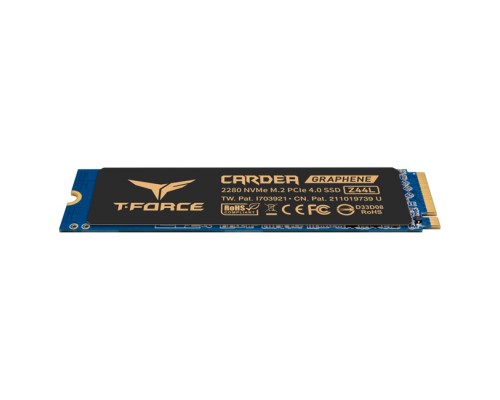 Накопитель SSD M.2 PCIe TEAMGROUP T-FORCE CARDEA Z44L 500GB Graphene HS / TM8FPL500G0C127