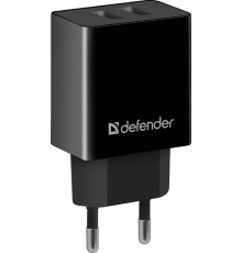 Сетевой адаптер Defender UPA-22 черый, 2xUSB, 2.1А  (83579)                                                                                                                                                                                               