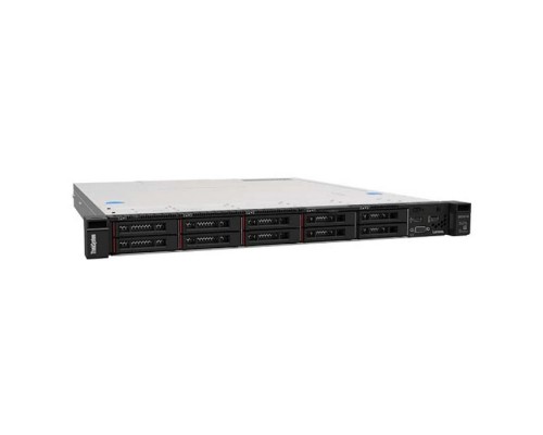 Сервер 7D7QS1MH00 SR250 V2 Xeon E-2334 (4C 3.4GHz 8MB Cache/65W), 1x16GB, O/B, 2.5 HS (8), SW RAID, HS 450W, XCC Enterprise, Rails,