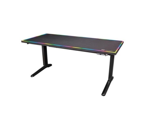 Стол игровой Gaming Desk Level 20 BattleStation Black, Electric,RGB, none Black, Electric,RGB, none
