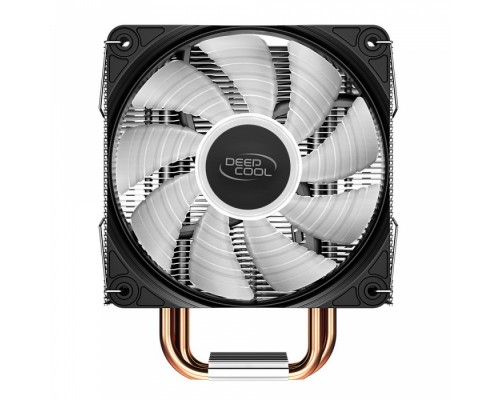 Вентилятор GAMMAXX 400K RTL  (708131) (Height 155mm, 6mm x 4pcs, Fan 120mm RGB, 500~1500RPM ±10%, < 27 dB(A), 4-pin PWM, TDP 180W, Al+Cu, Screw, Socket AMD AM4/Intel LGA1700/1200/115x) (708131)