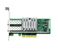 Intel® Ethernet Converged Network Adapter X520-DA2 2x SFP+ port with SR transceiver, 10GbE/1GbE, PCI-E v2 x8, iSCSI, FCoE, NFS, VMDq. PCI-SIG* SR-IOV (041492)                                                                                            