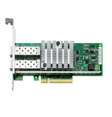 Intel® Ethernet Converged Network Adapter X520-DA2 2x SFP+ port with SR transceiver, 10GbE/1GbE, PCI-E v2 x8, iSCSI, FCoE, NFS, VMDq. PCI-SIG* SR-IOV (041492)                                                                                            