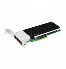 Сетевой адаптер LREC9804BT PCIe 3.0 x8, Intel x710, 4*RJ45 10G NIC Card                                                                                                                                                                                   