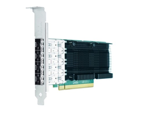 Сетевой адаптер LRES1023PF-4SFP28 PCIe 4.0 x16, Intel E810, 4*SFP28 10/25G NIC Card (303738)