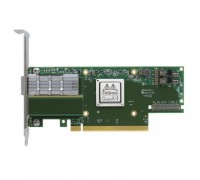 Сетевой адаптер MCX653105A-ECAT-SP ConnectX®-6 VPI adapter card, 100Gb/s (HDR100, EDR IB and 100GbE), single-port QSFP56, PCIe3.0/4.0 x16, tall bracket, single pack, (488463)                                                                            