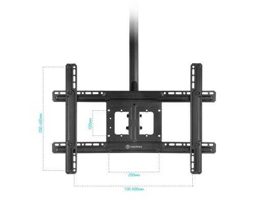 Кронштейн для монитора потолочный ONKRON N1L 22-70