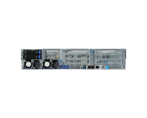 Серверная платформа R282-Z91 2U, 2x Epyc 7002/7003, 32x DIMM DDR4, 24x 2.5 SAS/SATA, 2x 1Gb/s (Intel I350-AM2), 2x 2.5 SAS/SATA in rear side, Ultra-Fast M.2 with PCIe Gen3 x4, 2 x PCIe Gen4, Aspeed AST2500, 2x 1600W 80 PLUS Platinum (6NR282