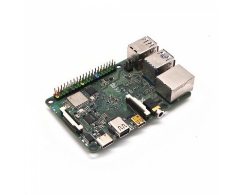 Микрокомпьютер ROCK Pi 4 Model C+ 4GB RK3399/4GB/WiFi/BT/POE