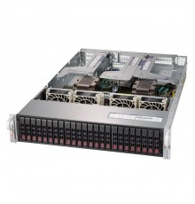 Серверная платформа SYS-2029U-E1CR4-FT019 2U, 2xLGA3647 (up to 205W), iC621 (X121PU), 24xDDR4, up to 24x2.5 SAS/SATA (with expander), up to 4x2.5 NVME Gen3 (optional), 4x 1000GBase-T (i350), 1x PCIE x16, 5x PCIE x8 FP, 1x PCIE x8 LP, 1x PCIE x8 inter