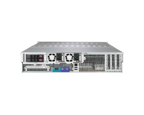Серверная платформа SSG-6029P-E1CR24H 2U, 2x LGA3647 (up to 165W), 24x DIMM DDR4 2933MHz, 24x 3.5 SAS3/SATA3 (2 expander based backplane), 2x 2.5 SAS3/SATA3 rear, w/o LAN, Broadcom RAID 3108 SAS3, 2x 1600W (318063)