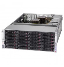 Серверная платформа SSG-640P-E1CR36H 4U, 2x LGA4189 (up to 270W), 16x DIMM DDR4 3200MHz, 2x DIMM Optane, 36x 3.5 SAS3/SATA3 (2 expander based backplane), 2x 2.5 SAS3/SATA3 rear, 2x 10GBase-T, Broadcom RAID 3908 SAS3, 2x 1600W (452361)                