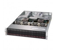 Серверная платформа SYS-2029U-TR4-FT019 2U, 2xLGA3647 (up to 205W), iC621 (X121PU), 24xDDR4, up to 24x2.5 SAS/SATA, 4x 1000GBase-T (i350), 1x PCIE x16, 5x PCIE x8 LP, 1x PCIE x8 LP, 1x PCIE x8 internal LP, 2x 800W                                     