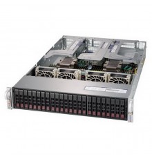 Серверная платформа SYS-2029U-TR4-FT019 2U, 2xLGA3647 (up to 205W), iC621 (X121PU), 24xDDR4, up to 24x2.5 SAS/SATA, 4x 1000GBase-T (i350), 1x PCIE x16, 5x PCIE x8 LP, 1x PCIE x8 LP, 1x PCIE x8 internal LP, 2x 800W                                     