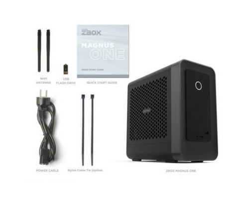 Неттоп ZBOX-ECM53060C-BE SFF, i5-10400, RTX3060, 2x DDR4 SODIMM SLOT, M.2 SSD SLOT, 2.5