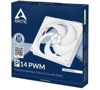 Вентилятор корпусной ARCTIC P14 PWM (White/White) - retail (ACFAN00222A) (703093)                                                                                                                                                                         