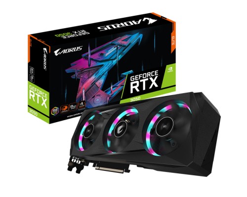 Видеокарта RTX3050 AORUS ELITE 8GB GDDR6 128bit 2xHDMI 2xDP (310844)