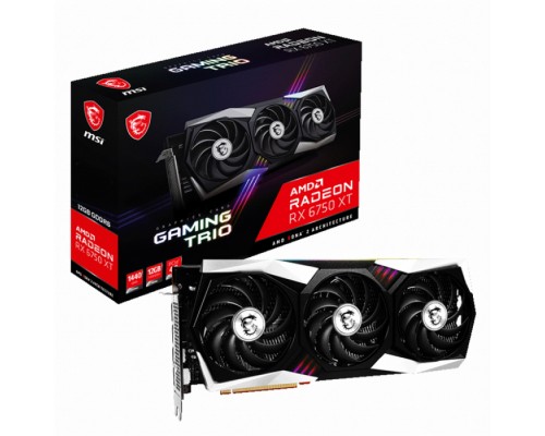 Видеокарта RX6750XT GAMING TRIO 12G GDDR6 192-bit HDMI DPx3 (970710)