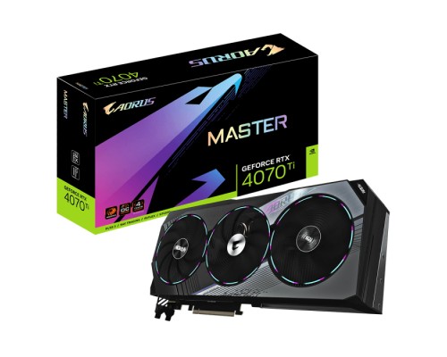 Видеокарта RTX4070Ti AORUS MASTER 12GB