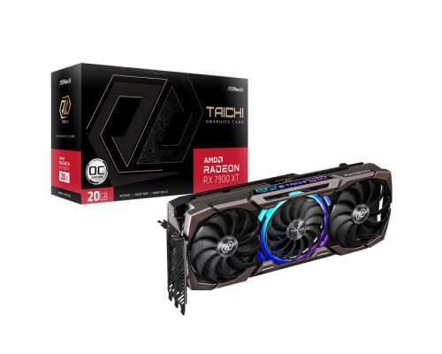 Видеокарта RX7900XT TC 20GO 20GB GDDR6 320bit 3 x DisplayPort™ 2.1 / 1 x HDMI™ 2.1