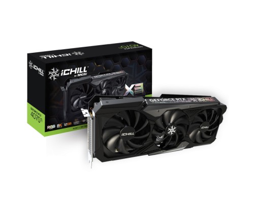 Видеокарта RTX4070Ti ICHILL X3 12GB GDDR6X 192-bit DPx3 HDMI  / VA48H / GA1048861