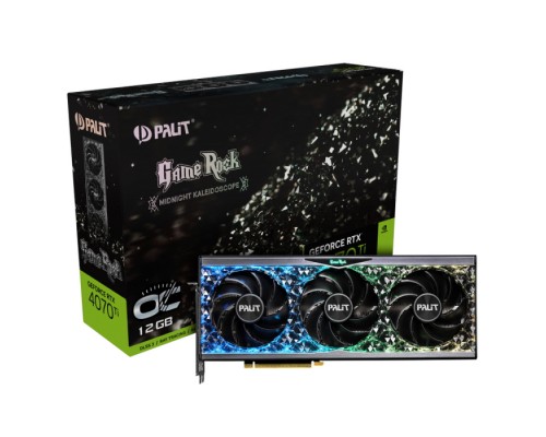 Видеокарта RTX4070Ti GAMEROCK OC 12GB GDDR6X 192bit 3-DP HDMI RTL