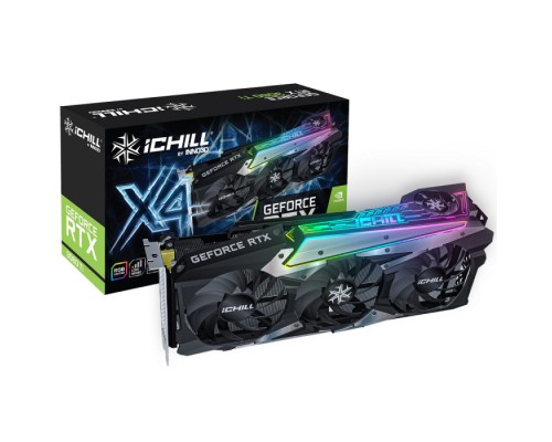 Видеокарта RTX3060Ti GDDR6X ICHILL X4 8GB GDDR6X 256-bit DPx3 HDMI 1695MHz/19Gbps VA35R GA104